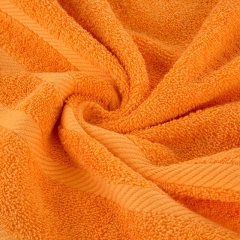 Ręcznik Milo 100x150 pomarańczowy 500 g/m2 frotte bawełniany Eurofirany Ręcznik Milo 100x150 pomarańczowy 500 g/m2 frotte bawełniany Eurofirany