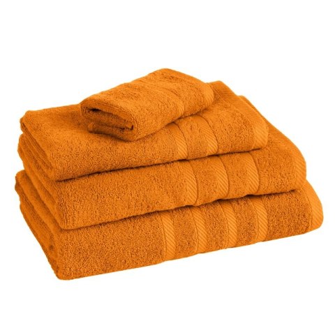 Ręcznik Milo 100x150 pomarańczowy 500 g/m2 frotte bawełniany Eurofirany Ręcznik Milo 100x150 pomarańczowy 500 g/m2 frotte bawełniany Eurofirany