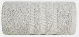 Ręcznik Milo 100x150 srebrny 500 g/m2 frotte bawełniany Eurofirany