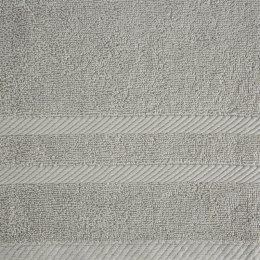 Ręcznik Milo 100x150 srebrny 500 g/m2 frotte bawełniany Eurofirany