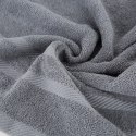 Ręcznik Milo 100x150 stalowy 500 g/m2 frotte bawełniany Eurofirany Ręcznik Milo 100x150 stalowy 500 g/m2 frotte bawełniany Eurofirany
