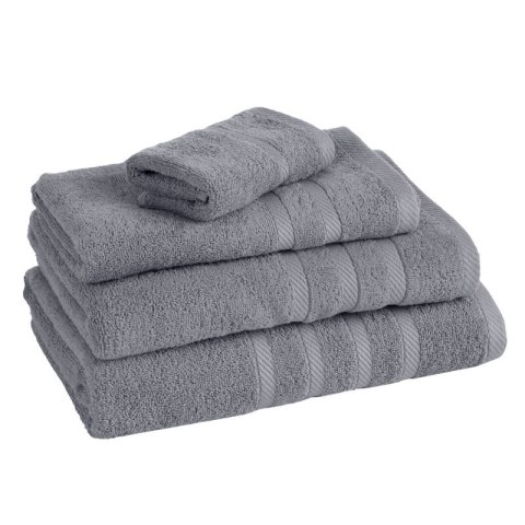 Ręcznik Milo 100x150 stalowy 500 g/m2 frotte bawełniany Eurofirany Ręcznik Milo 100x150 stalowy 500 g/m2 frotte bawełniany Eurofirany