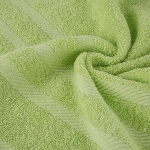 Ręcznik Milo 100x150 zielony jasny 500 g/m2 frotte bawełniany Eurofirany Ręcznik Milo 100x150 zielony jasny 500 g/m2 frotte bawełniany Eurofirany