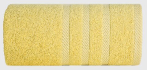Ręcznik Milo 100x150 żółty 500 g/m2 frotte bawełniany Eurofirany Ręcznik Milo 100x150 żółty 500 g/m2 frotte bawełniany Eurofirany
