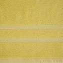 Ręcznik Milo 100x150 żółty 500 g/m2 frotte bawełniany Eurofirany Ręcznik Milo 100x150 żółty 500 g/m2 frotte bawełniany Eurofirany