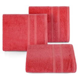 Ręcznik Milo 30x50 czerwony 500 g/m2 frotte bawełniany Eurofirany