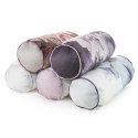 Poduszka dekoracyjna 48x20 Velvet fioletowa kwiaty liście wałek Eurofirany Poduszka dekoracyjna 48x20 Velvet fioletowa kwiaty liście wałek Eurofirany
