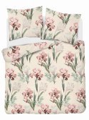 Pościel satynowa 160x200 kremowa różowa zielona kwiaty 5089 A Home Satin 11 Pościel satynowa 160x200 kremowa różowa zielona kwiaty 5089 A Home Satin 11