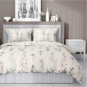 Pościel satynowa 160x200 kremowa różowa zielona kwiaty 5091 A Home Satin 11 Pościel satynowa 160x200 kremowa różowa zielona kwiaty 5091 A Home Satin 11