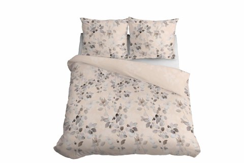 Pościel satynowa 220x200 kremowa beżowa jasna liście 5084 B Home Satin 11 Pościel satynowa 220x200 kremowa beżowa jasna liście 5084 B Home Satin 11