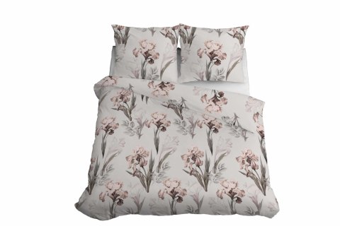 Pościel satynowa 220x200 kremowa ciemna szara jasna kwiaty 5089 B Home Satin 11 Pościel satynowa 220x200 kremowa ciemna szara jasna kwiaty 5089 B Home Satin 11