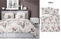 Pościel satynowa 220x200 kremowa ciemna szara jasna kwiaty 5089 B Home Satin 11 Pościel satynowa 220x200 kremowa ciemna szara jasna kwiaty 5089 B Home Satin 11