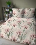 Pościel satynowa 220x200 kremowa różowa zielona kwiaty 5089 A Home Satin 11 Pościel satynowa 220x200 kremowa różowa zielona kwiaty 5089 A Home Satin 11