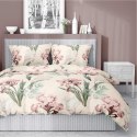 Pościel satynowa 220x200 kremowa różowa zielona kwiaty 5089 A Home Satin 11 Pościel satynowa 220x200 kremowa różowa zielona kwiaty 5089 A Home Satin 11