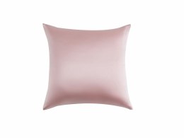 Poszewka jedwabna 70x80 pudrowa różowa jednobarwna Premium