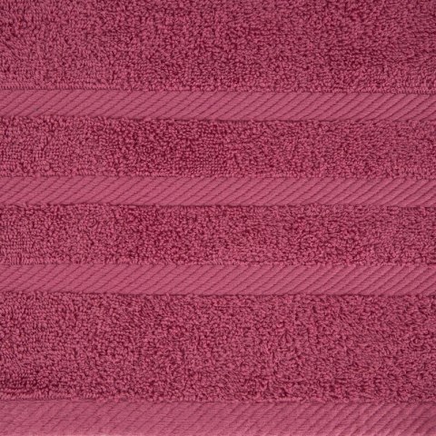 Ręcznik Milo 30x50 różowy ciemny 500 g/m2 frotte bawełniany Eurofirany Ręcznik Milo 30x50 różowy ciemny 500 g/m2 frotte bawełniany Eurofirany