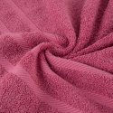 Ręcznik Milo 30x50 różowy ciemny 500 g/m2 frotte bawełniany Eurofirany Ręcznik Milo 30x50 różowy ciemny 500 g/m2 frotte bawełniany Eurofirany