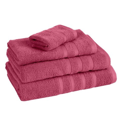 Ręcznik Milo 30x50 różowy ciemny 500 g/m2 frotte bawełniany Eurofirany Ręcznik Milo 30x50 różowy ciemny 500 g/m2 frotte bawełniany Eurofirany