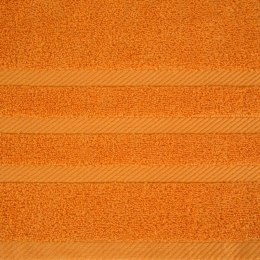Ręcznik Milo 50x90 pomarańczowy 500 g/m2 frotte bawełniany Eurofirany