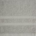 Ręcznik Milo 70x140 srebrny 500 g/m2 frotte bawełniany Eurofirany Ręcznik Milo 70x140 srebrny 500 g/m2 frotte bawełniany Eurofirany