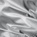 Zasłona 140x250 Dani srebrna welurowa gotowa na taśmie Eurofirany Zasłona 140x250 Dani srebrna welurowa gotowa na taśmie Eurofirany