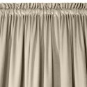 Zasłona 140x270 Melanie welurowa beżowa jasna gotowa na taśmie Eurofirany Zasłona 140x270 Melanie welurowa beżowa jasna gotowa na taśmie Eurofirany