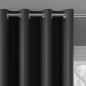 Zasłona gotowa typu blackout na przelotkach, szerokość 140cm x wysokość 250cm, kolor 205 ciemny szary TD0015/ZGP/205/140250/1 Zasłona gotowa typu blackout na przelotkach, szerokość 140cm x wysokość 250cm, kolor 205 ciemny szary TD0015/ZGP/205/140250/1