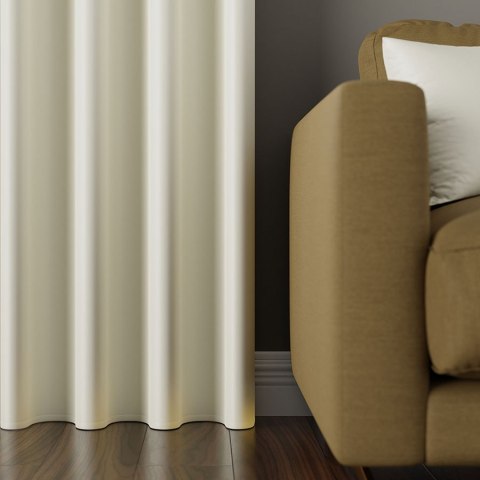 Zasłona gotowa typu blackout na przelotkach, szerokość 140cm x wysokość 250cm, kolor 326 ecru TD0015/ZGP/326/140250/1 Zasłona gotowa typu blackout na przelotkach, szerokość 140cm x wysokość 250cm, kolor 326 ecru TD0015/ZGP/326/140250/1