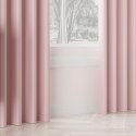 Zasłona gotowa typu blackout na przelotkach, szerokość 140cm x wysokość 250cm, kolor 794 pastelowy różowy TD0015/ZGP/794/140250/ Zasłona gotowa typu blackout na przelotkach, szerokość 140cm x wysokość 250cm, kolor 794 pastelowy różowy TD0015/ZGP/794/140250/