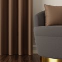 Zasłona gotowa typu blackout na przelotkach, szerokość 140cm x wysokość 250cm, kolor 806 jasny ciepły brązowy TD0015/ZGP/806/140 Zasłona gotowa typu blackout na przelotkach, szerokość 140cm x wysokość 250cm, kolor 806 jasny ciepły brązowy TD0015/ZGP/806/140