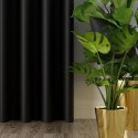 Zasłona gotowa typu blackout na przelotkach, szerokość 140cm x wysokość 250cm, kolor 846 czarny TD0015/ZGP/846/140250/1 Zasłona gotowa typu blackout na przelotkach, szerokość 140cm x wysokość 250cm, kolor 846 czarny TD0015/ZGP/846/140250/1