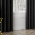 Zasłona gotowa typu blackout na przelotkach, szerokość 140cm x wysokość 250cm, kolor 846 czarny TD0015/ZGP/846/140250/1 Zasłona gotowa typu blackout na przelotkach, szerokość 140cm x wysokość 250cm, kolor 846 czarny TD0015/ZGP/846/140250/1