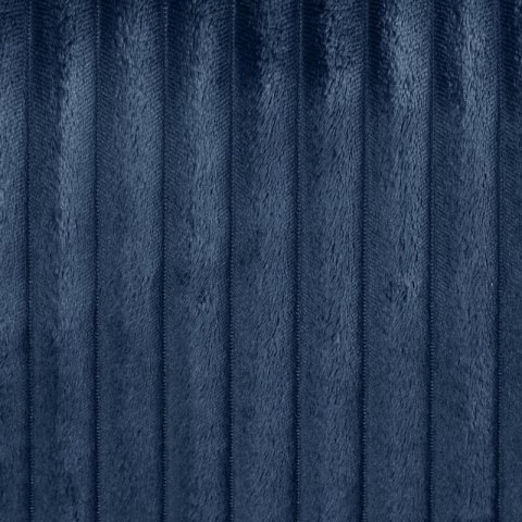 Koc narzuta 150x200 Soft granatowy z mikrofibry prążki D91 Koc narzuta 150x200 Soft granatowy z mikrofibry prążki D91