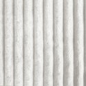 Koc narzuta 170x210 Soft biały z mikrofibry prążki D91 Koc narzuta 170x210 Soft biały z mikrofibry prążki D91
