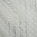Narzuta dekoracyjna 170x210 Blink 1 biała srebrna D91 Narzuta dekoracyjna 170x210 Blink 1 biała srebrna D91