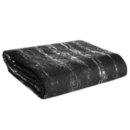 Narzuta dekoracyjna 170x210 Blink 1 czarna srebrna D91