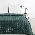 Narzuta dekoracyjna 170x210 Blink 1 zielona ciemna srebrna D91 Narzuta dekoracyjna 170x210 Blink 1 zielona ciemna srebrna D91