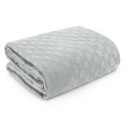 Narzuta dekoracyjna 170x210 Sofia 4 srebrna welurowa Eurofirany Narzuta dekoracyjna 170x210 Sofia 4 srebrna welurowa Eurofirany
