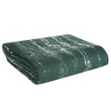 Narzuta dekoracyjna 200x220 Blink 1 zielona ciemna srebrna D91 Narzuta dekoracyjna 200x220 Blink 1 zielona ciemna srebrna D91