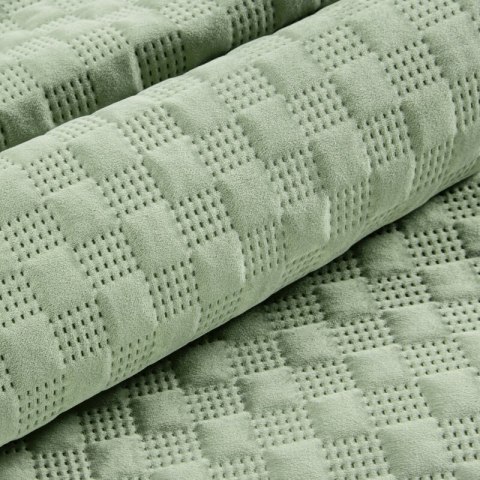 Narzuta dekoracyjna 200x220 Sofia 4 oliwkowa welurowa Eurofirany Narzuta dekoracyjna 200x220 Sofia 4 oliwkowa welurowa Eurofirany