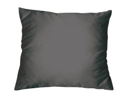Poszewka satynowa 50x60 szara ciemna jednobarwna Greno