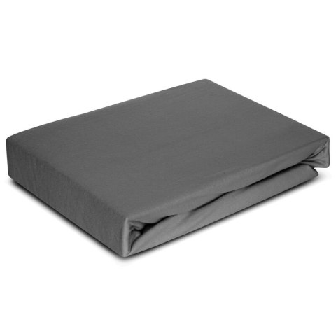 Prześcieradło z mikrofibry 220x200 Soft stalowe jednobarwne z gumką Prześcieradło z mikrofibry 220x200 Soft stalowe jednobarwne z gumką