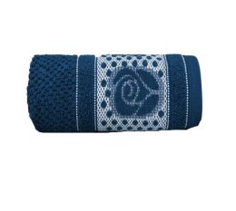 Ręcznik Dotti 50x90 granatowy 420 g/m2 frotte Greno
