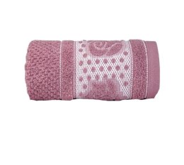 Ręcznik Dotti 70x130 różowy 420 g/m2 frotte Greno
