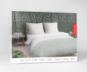 Pościel bawełniana 140x200 biała beżowa miętowa liście 5111 A z jedną poszewką Bawełna 32 Pościel bawełniana 140x200 biała beżowa miętowa liście 5111 A z jedną poszewką Bawełna 32