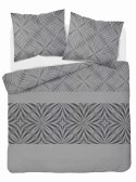 Pościel bawełniana 220x200 szara geometria 5108 B Bawełna 32 Pościel bawełniana 220x200 szara geometria 5108 B Bawełna 32