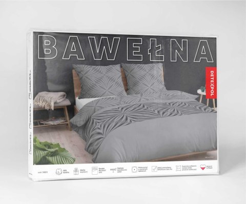 Pościel bawełniana 220x200 szara geometria 5108 B Bawełna 32 Pościel bawełniana 220x200 szara geometria 5108 B Bawełna 32