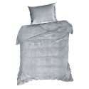 Pościel pluszowa 220x200 Flano 2 srebrna Eurofirany Pościel pluszowa 220x200 Flano 2 srebrna Eurofirany
