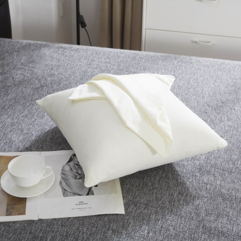 Poszewka satynowa 40x40 ekri jednobarwna I24 Poszewka satynowa 40x40 ekri jednobarwna I24