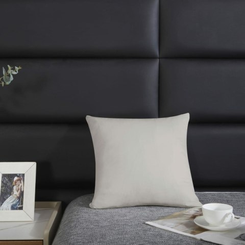 Poszewka satynowa 40x40 taupe beżowa jednobarwna I24 Poszewka satynowa 40x40 taupe beżowa jednobarwna I24